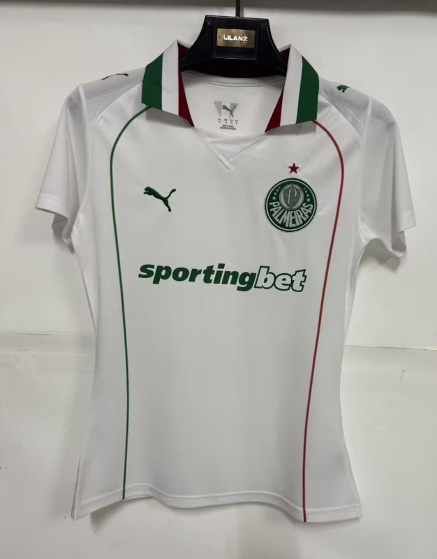 26-27 Palmeiras Away Women Soccer Jersey (女)