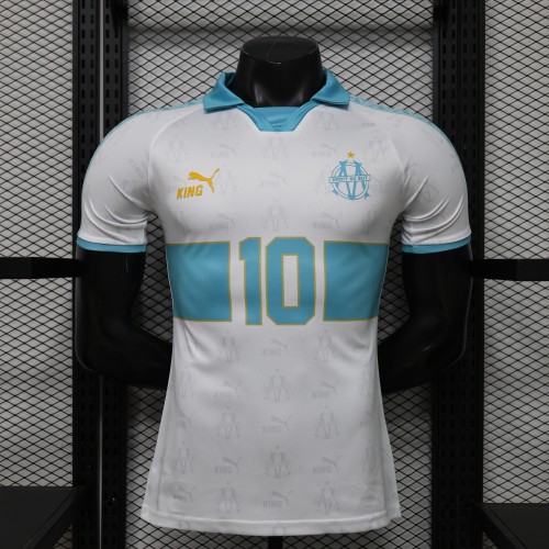 25-26 Marseille Special Edition Player Version Soccer Jersey