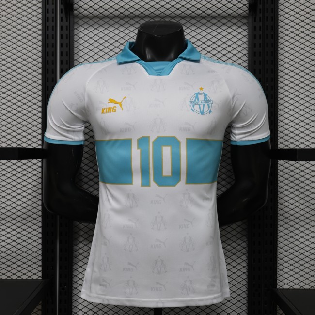 25-26 Marseille Special Edition Player Version Soccer Jersey