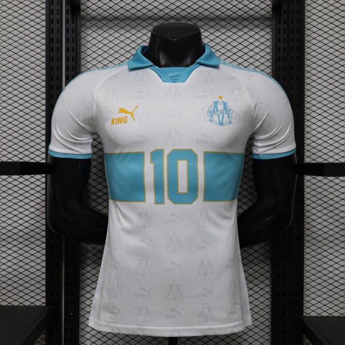 25-26 Marseille Special Edition Player Version Soccer Jersey