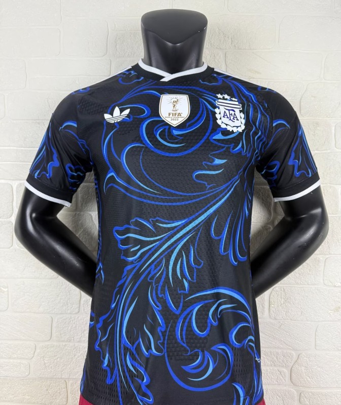 26-27 Argentina Away Player Version Soccer Jersey（带胸前盾）