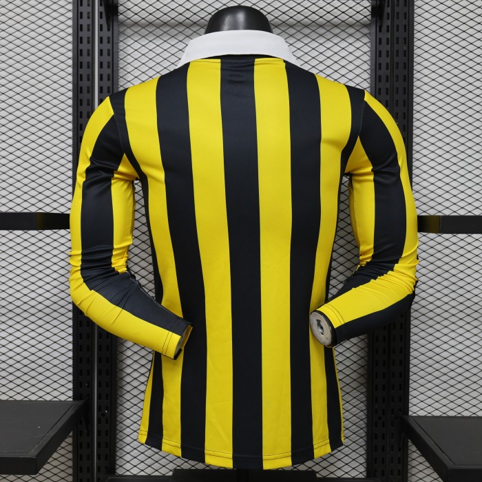 25-26 Ittihad Player Version Long Sleeves Soccer Jersey