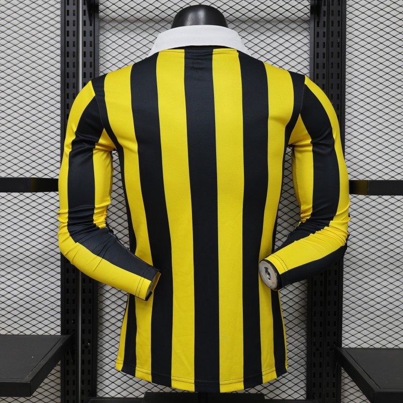 25-26 Ittihad Player Version Long Sleeves Soccer Jersey