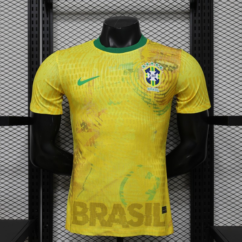 26-27 Brazil Special Edition Player Version Soccer Jersey