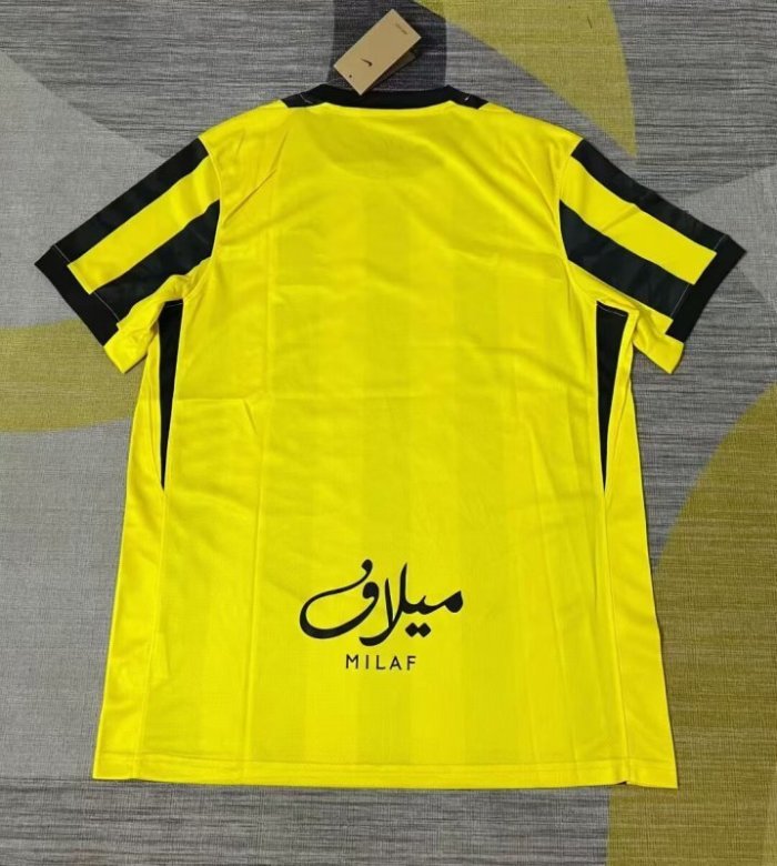 25-26 Ittihad Home Fans Soccer Jersey