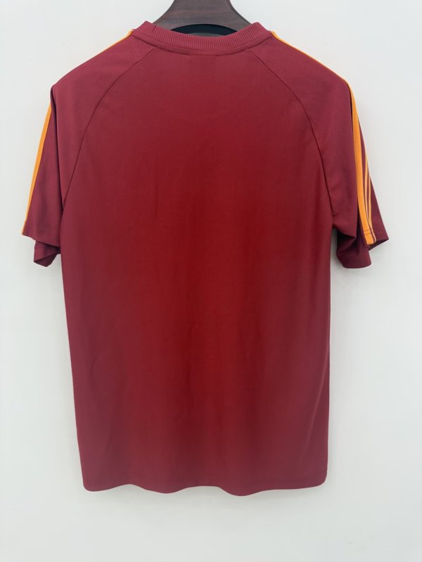 25-26 Roma Red Fans Soccer Jersey