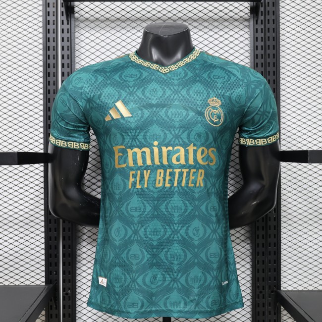 25-26 RMA Green Special Edition Player Version Training Shirts