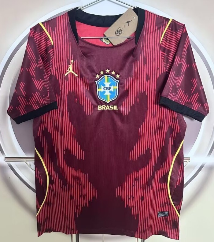 26-27 Brazil Red Special Edition Fans Soccer Jersey