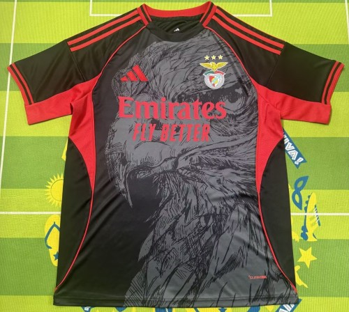 26-27 Benfica Black Fans Soccer Jersey