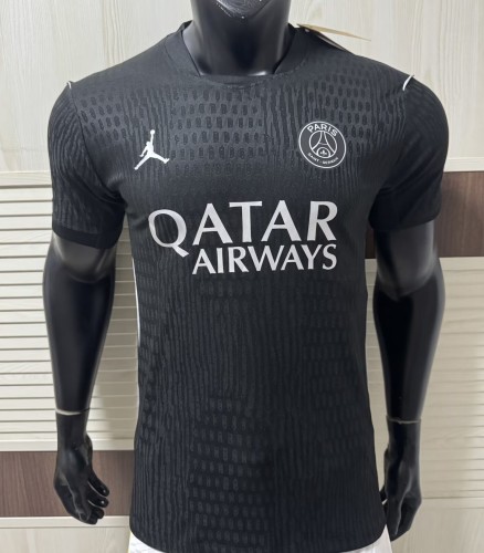 25-26 PSG Black Special Edition Player Version Training shirts