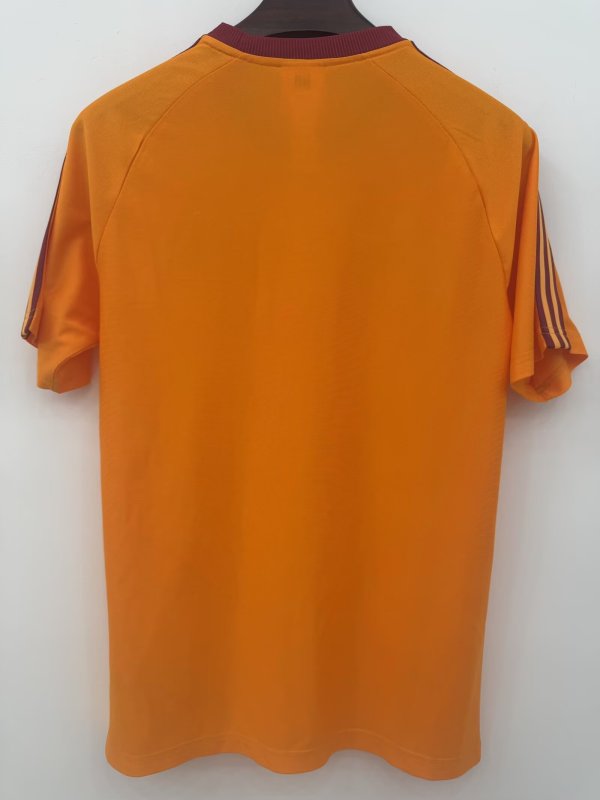 25-26 Roma Orange Fans Soccer Jersey