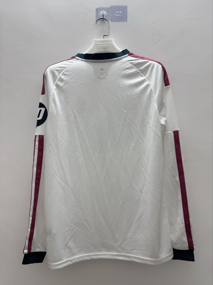 26-27 RMA Home Fans Long Sleeves Soccer Jersey