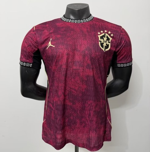 26-27 Brazil Red Special Edition Player Version Soccer Jersey