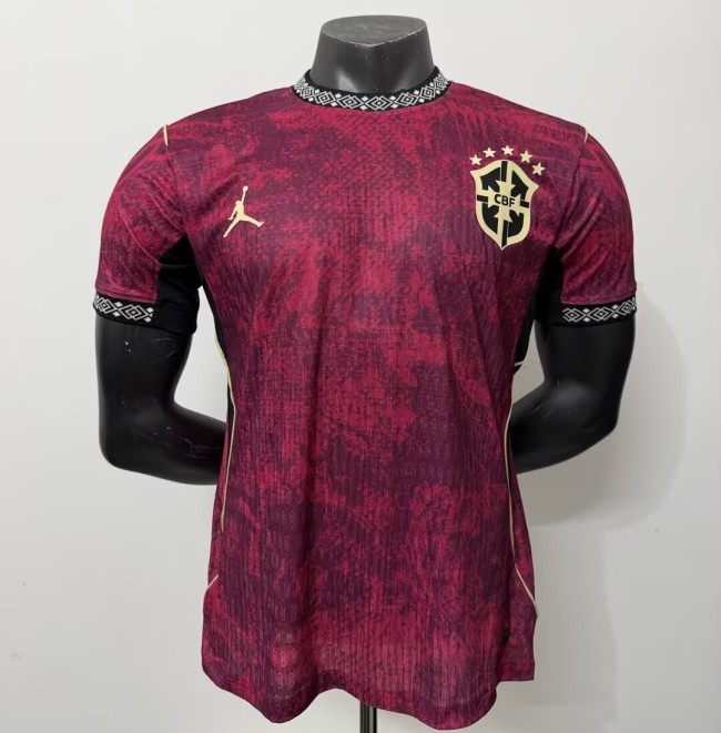 26-27 Brazil Red Special Edition Player Version Soccer Jersey