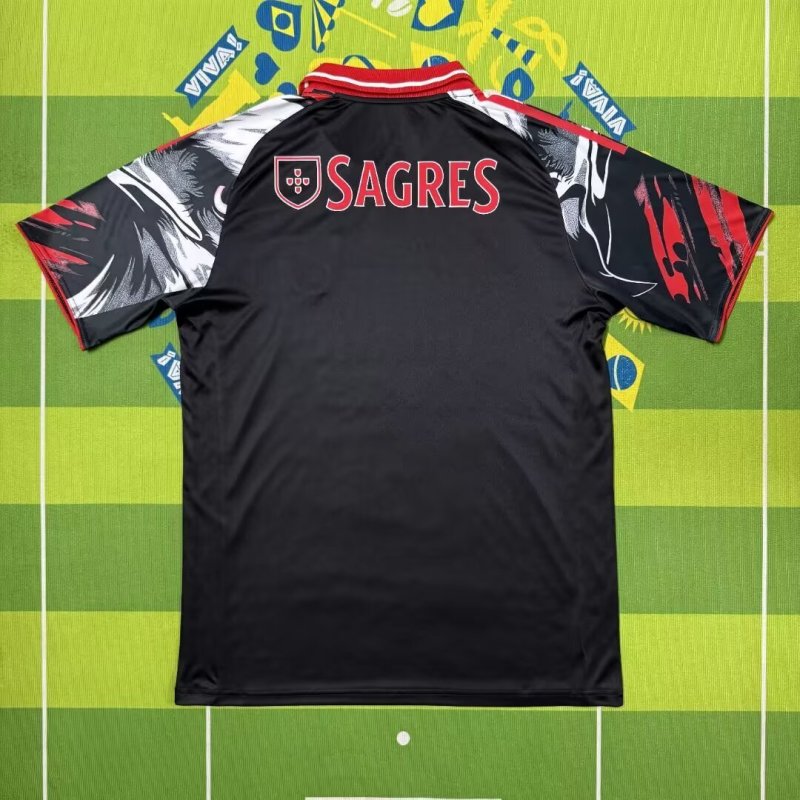 26-27 Benfica Black Fans Soccer Jersey