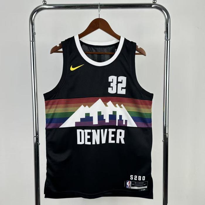 25-26 Nuggets GORDON #32 Black City Edition Top Quality Hot Pressing NBA Jersey