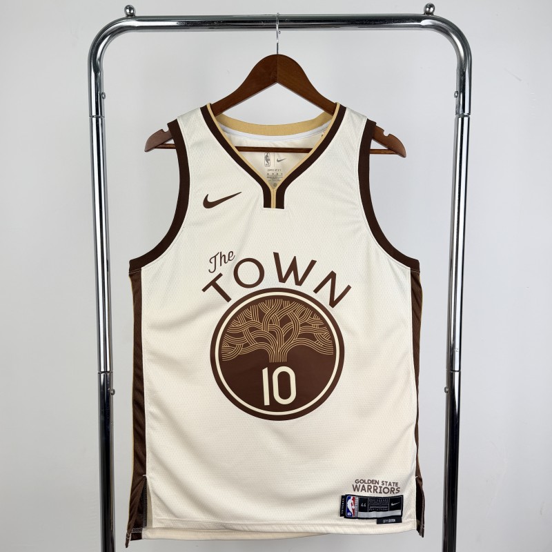 25-26 WARRIORS BUTLERIII #10 Beige Top Quality Hot Pressing NBA Jersey