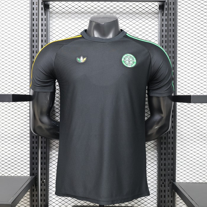 25-26 Celtic Black Special Edition Player Version Soccer Jersey