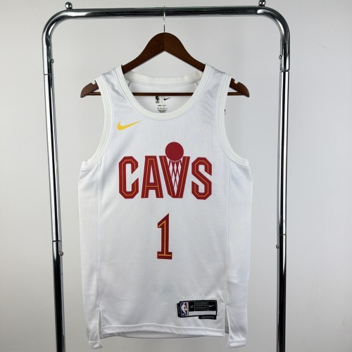 22-23 Cleveland Cavaliers HARDEN #1 White Top Quality Hot Pressing NBA Jersey