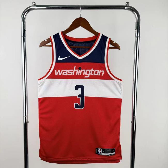 22-23 Wizards YONG #3 Red Top Quality Hot Pressing NBA Jersey