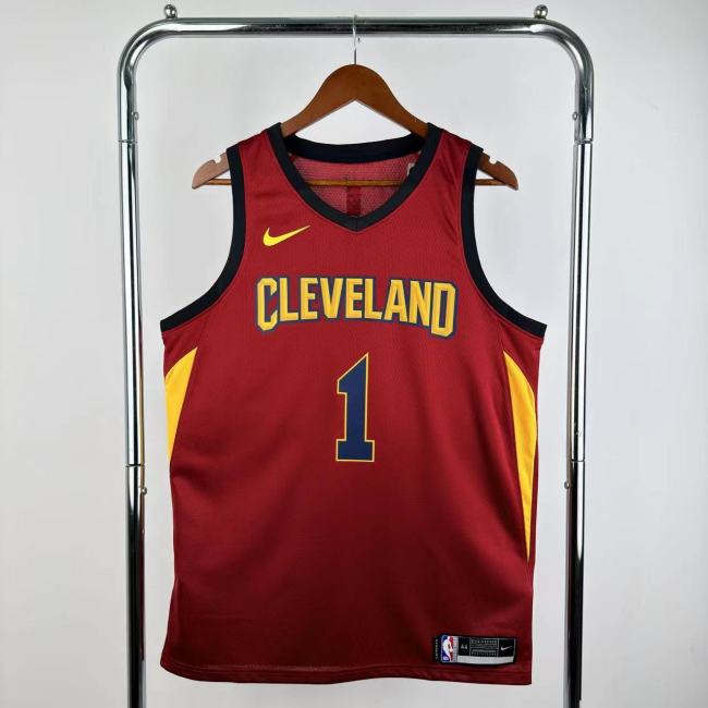 16-17 Cleveland Cavaliers HARDEN #1 Red Top Quality NBA Jersey