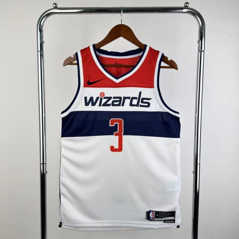 22-23 Wizards YONG #3 White Top Quality Hot Pressing NBA Jersey