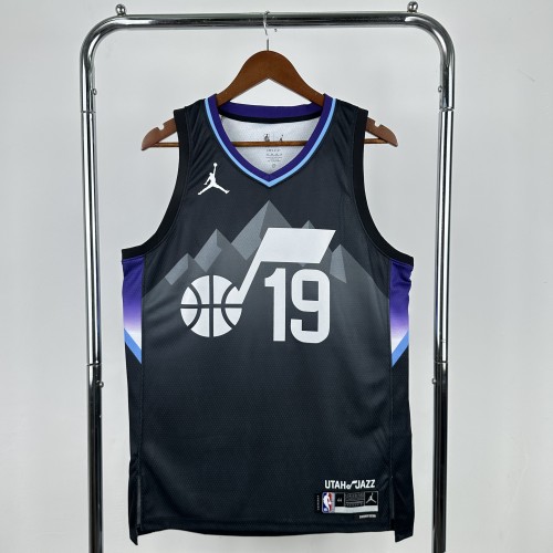 25-26 JAZZ BAILEY #19 Black Top Quality Hot Pressing NBA Jersey