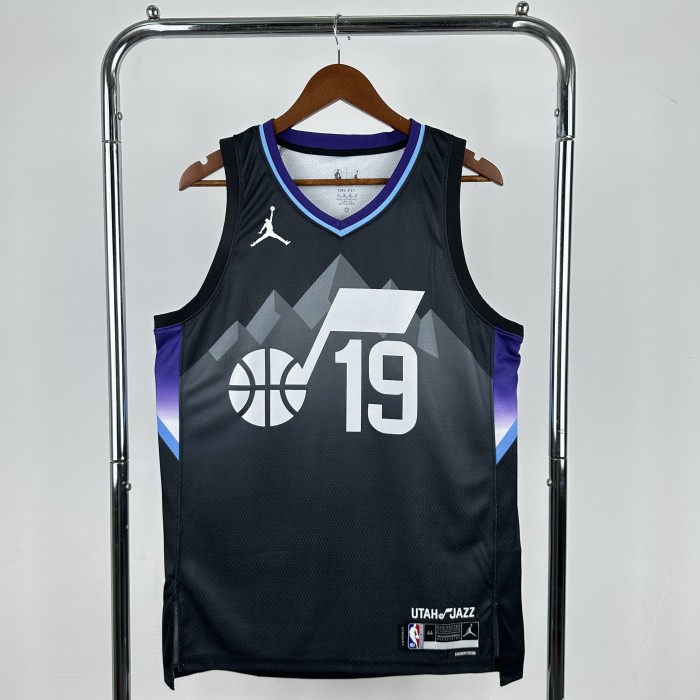 25-26 JAZZ BAILEY #19 Black Top Quality Hot Pressing NBA Jersey