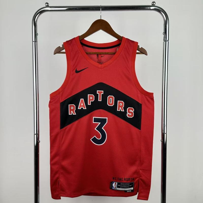 22-23 RAPTORS INGRAM #3 Red Top Quality Hot Pressing NBA Jersey