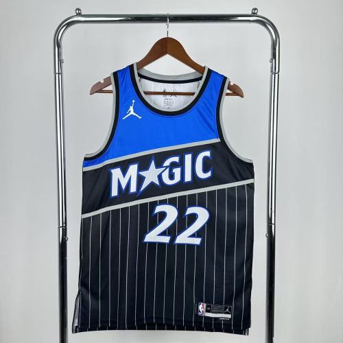 25-26 Magic WAGNER #22 Black Top Quality NBA Jersey