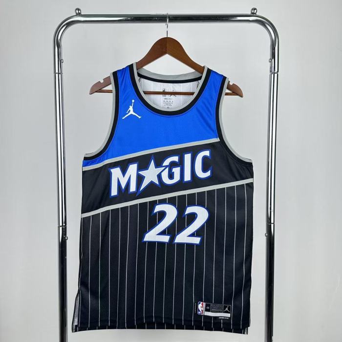 25-26 Magic WAGNER #22 Black Top Quality NBA Jersey