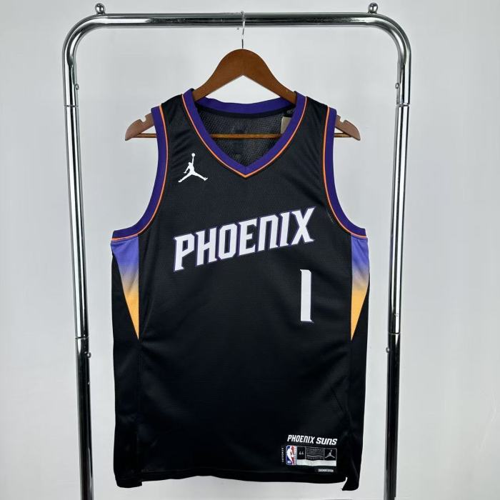 25-26 SUNS BOOKER #1 Black Top Quality Hot Pressing NBA Jersey