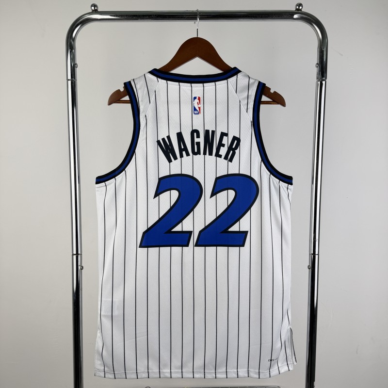 25-26 Magic WAGNER #22 White Top Quality NBA Jersey