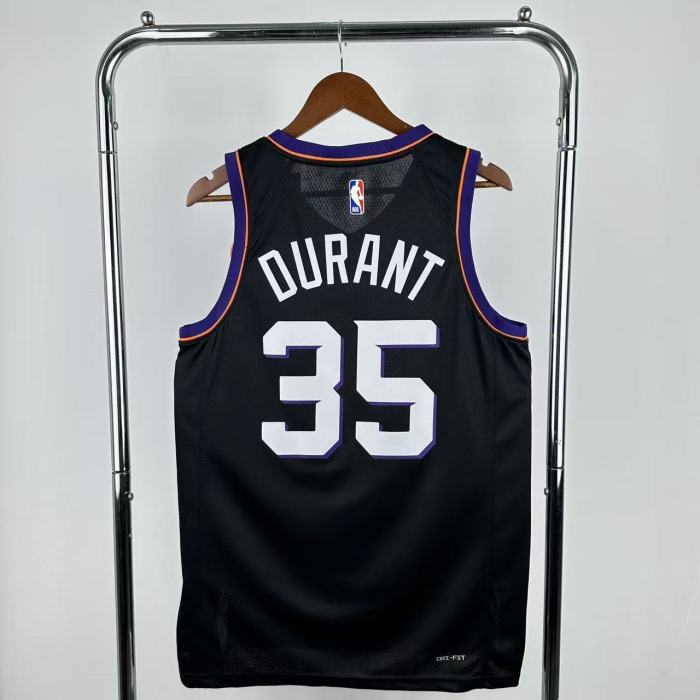25-26 SUNS DURANT #35 Black Top Quality Hot Pressing NBA Jersey