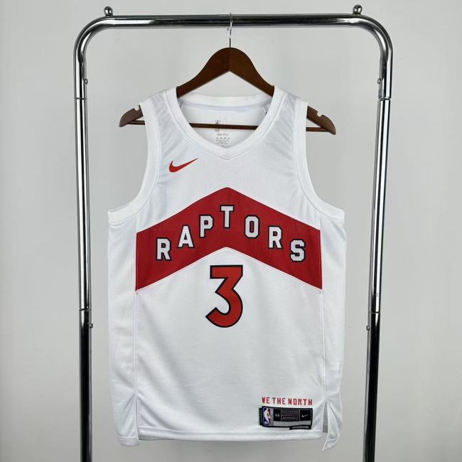 22-23 Raptors INGRAM #3 White Top Quality Hot Pressing NBA Jersey