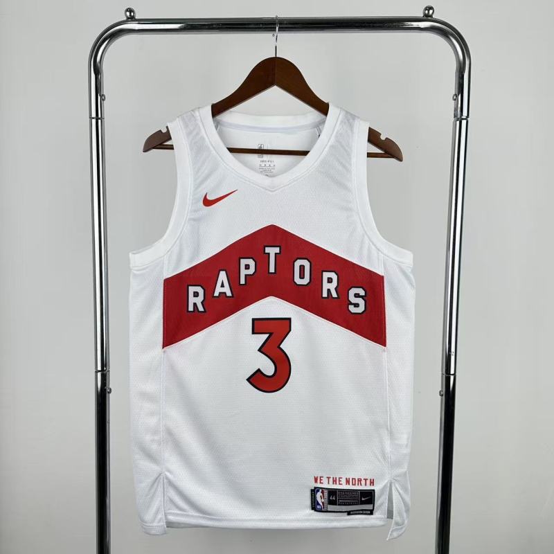 22-23 Raptors INGRAM #3 White Top Quality Hot Pressing NBA Jersey