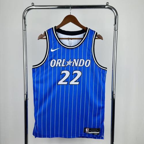 25-26 Magic WAGNER #22 Blue Top Quality NBA Jersey