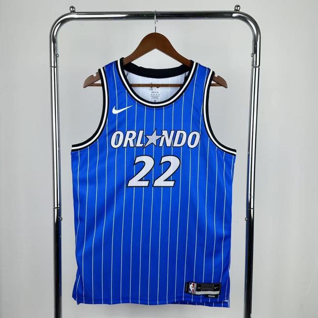 25-26 Magic WAGNER #22 Blue Top Quality NBA Jersey