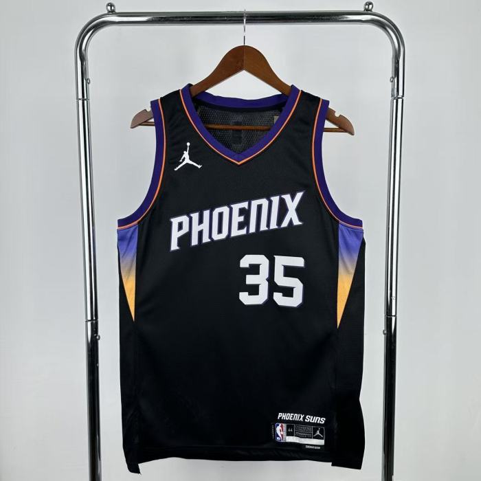 25-26 SUNS DURANT #35 Black Top Quality Hot Pressing NBA Jersey