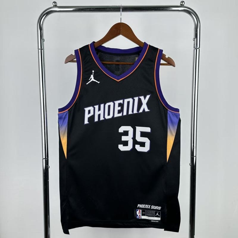 25-26 SUNS DURANT #35 Black Top Quality Hot Pressing NBA Jersey