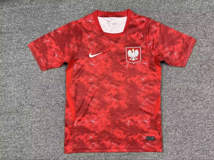 26-27 Poland Away Fans Soccer Jersey