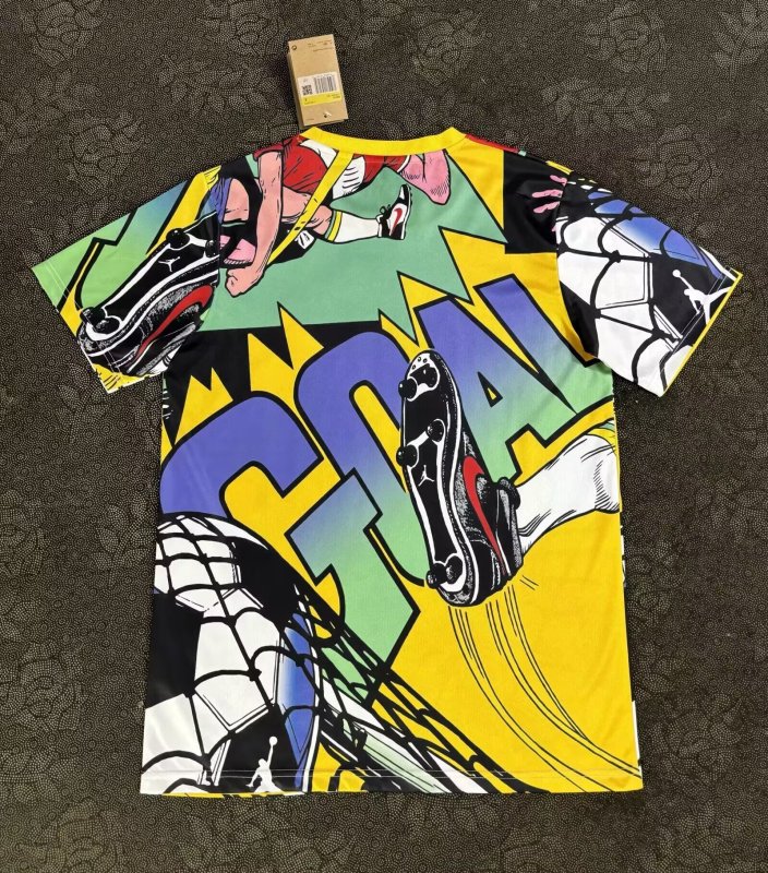 26-27 Brazil Comic Version Fans Soccer Jersey
