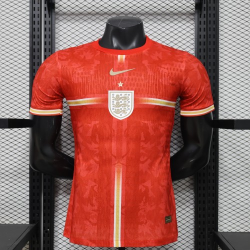26-27 England Red Special Edition Player Version Training shirts