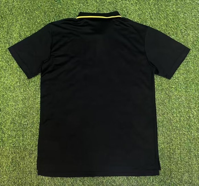 26-27 Brazil Black Polo Short Sleeve