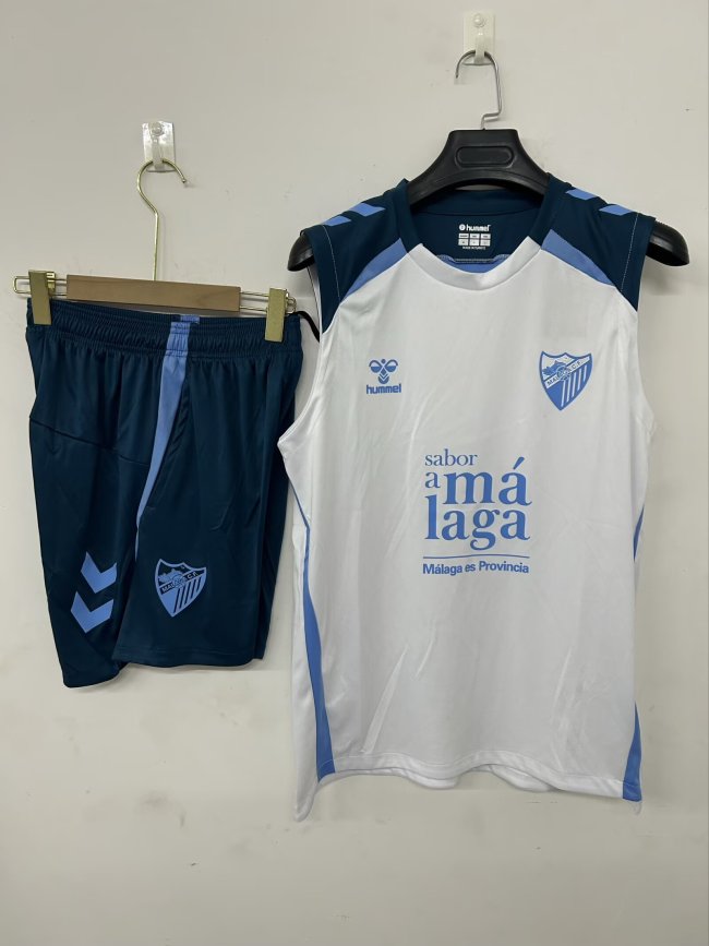 25-26 Malaga White Tank top and shorts suit