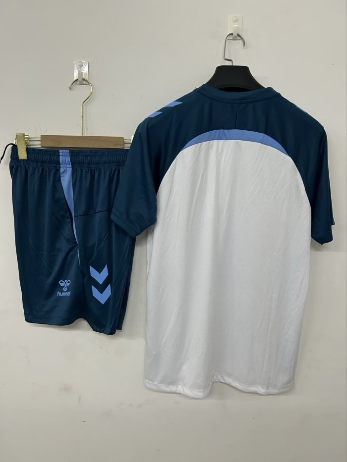 25-26 Malaga White Training Short Suit