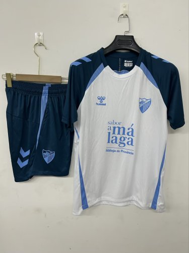 25-26 Malaga White Training Short Suit