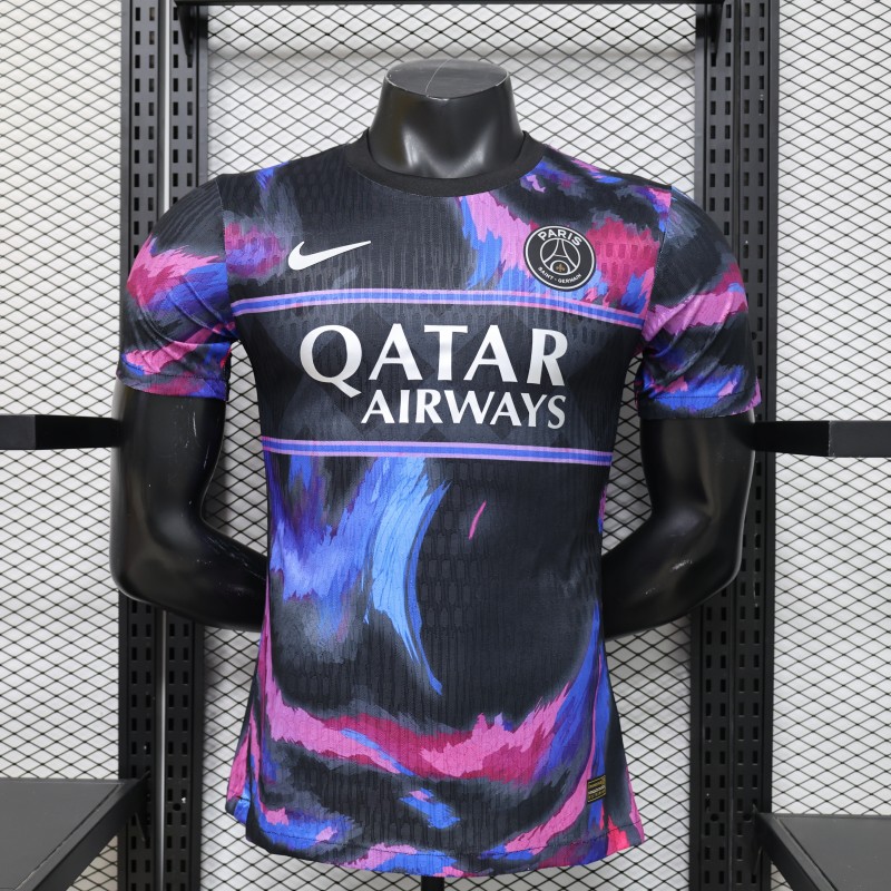 25-26 PSG Purple Black Special Edition Player Version Training shirts