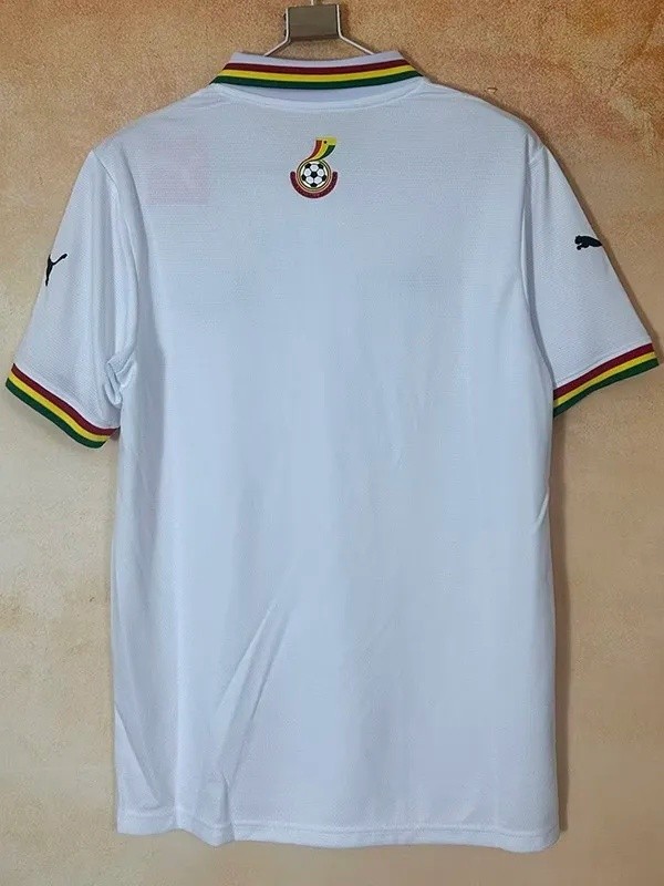 26-27 Ghana White Polo Short Sleeve