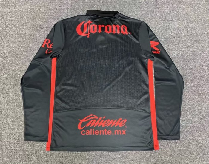 25-26 Toluca Third Away Fans Long Sleeve Soccer Jersey